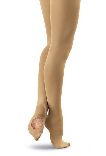 Beige top dance tights